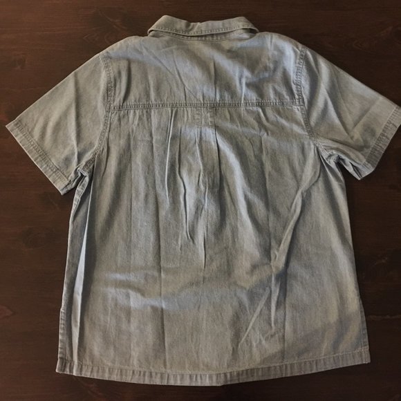 Las Vegas Nevada Poker Chips Blue Denim Button - Picture 2 of 7